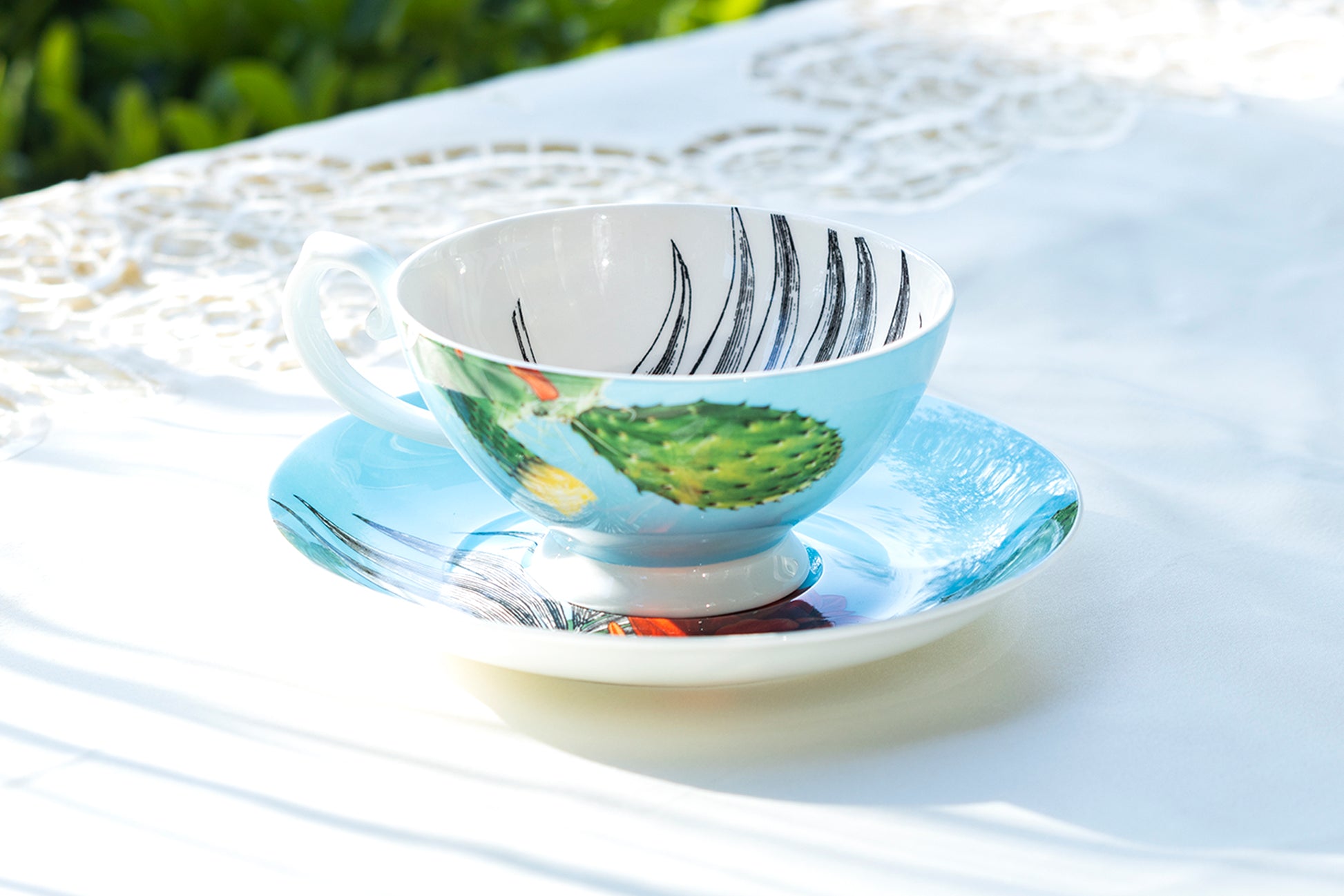 cactus tea cup
