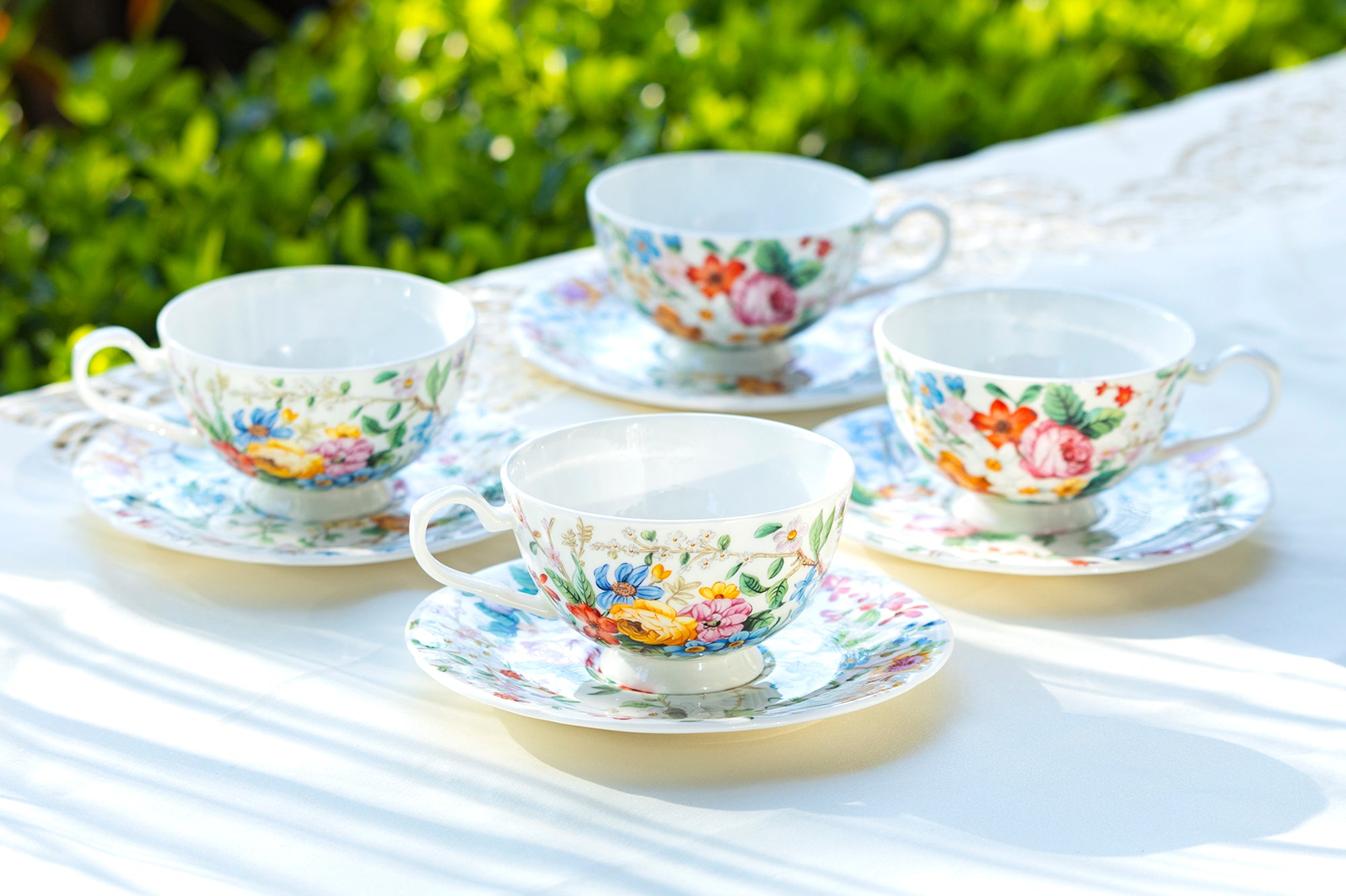 Bone china tea outlet cups