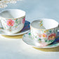 Grace Teaware Camellia Tea Cup and Saucer