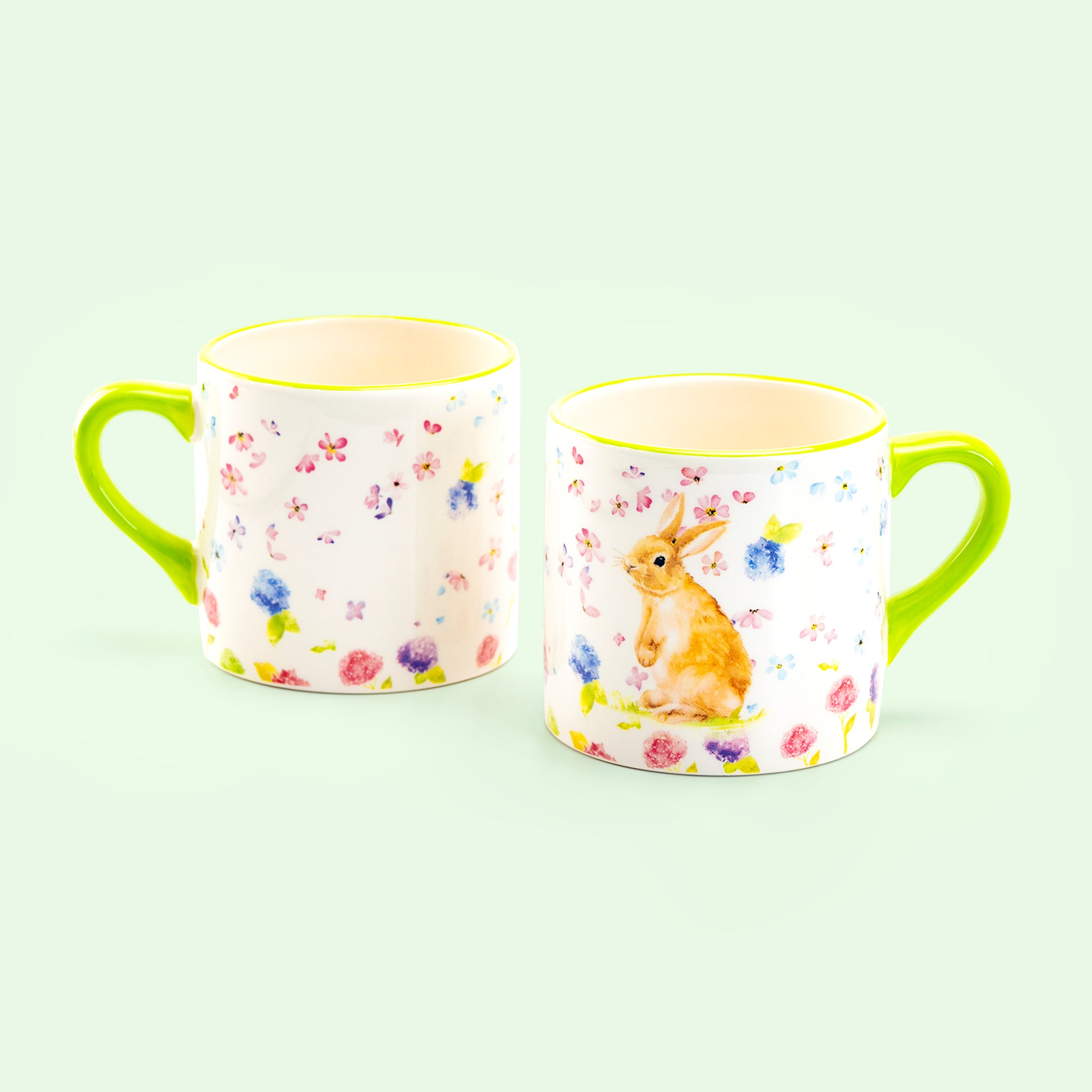 Grace Pantry Easter Bunny Mug Green