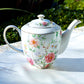 Pink Camellia Teapot