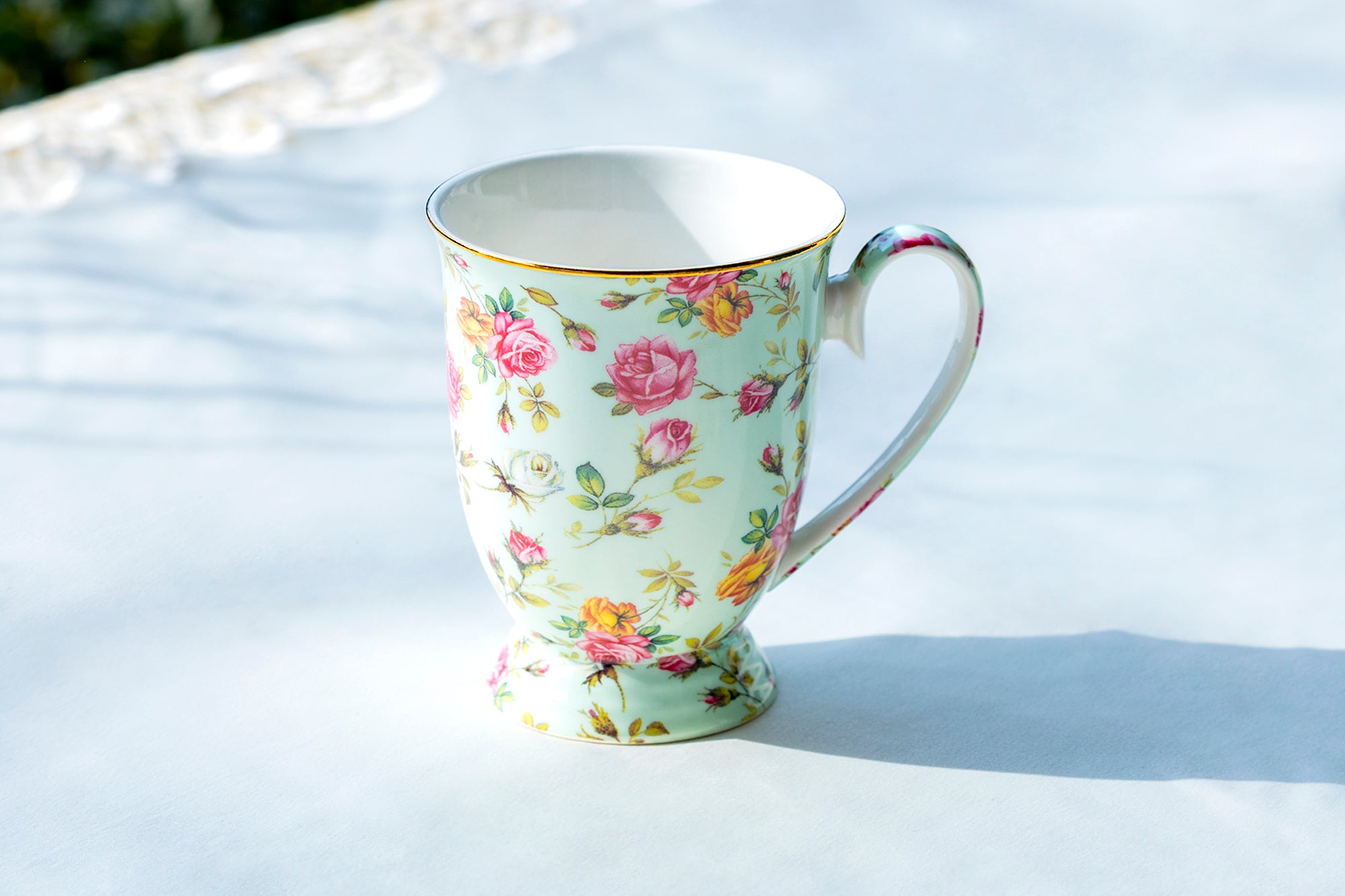 NW GRACE TEAWARE SHABBY high quality CHIC STYLE COFFEE MUG