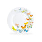 Spring Butterfly Bone China Coffee Cup and Saucer
