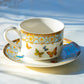 Butterflies Tea Cup and Saucer Grace Teaware