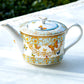 Butterflies with Blue Ornament Fine Porcelain Teapot