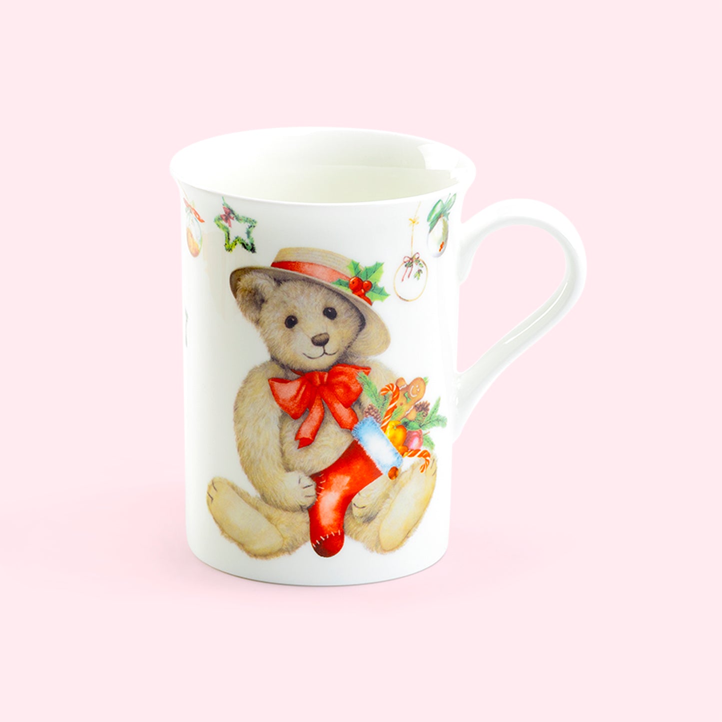 Christmas bear mug