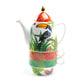Stechcol Gracie China Toucan Botanical Fine Porcelain Tea For Two