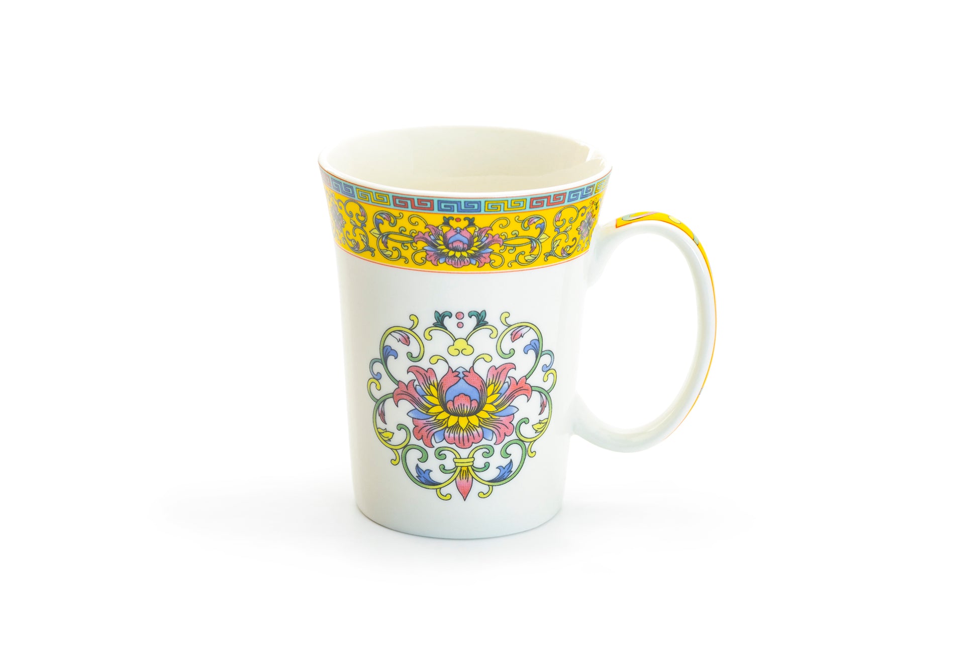 Gracie China Yellow Dynasty Fine Porcelain Mug