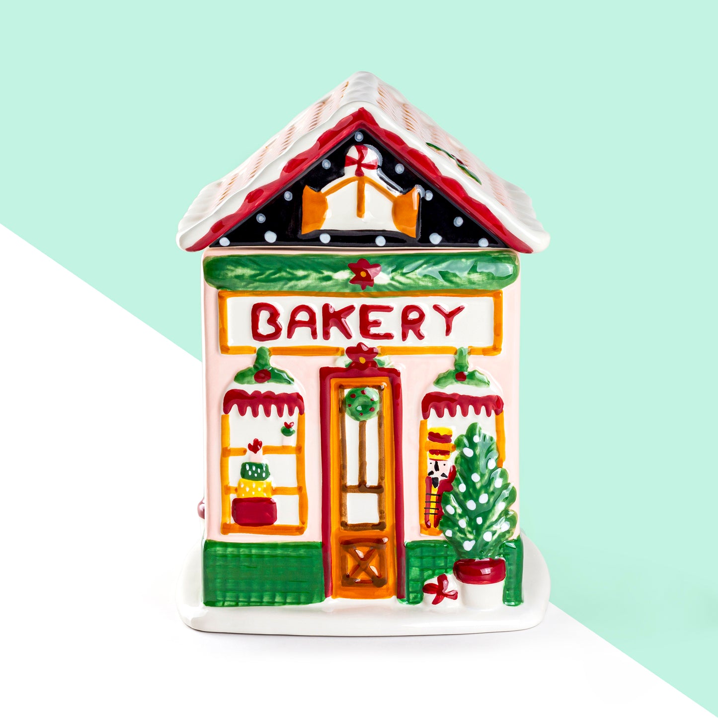 Potter's Studio Bakery House Cookie Jar