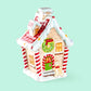 Holiday Gingerbread House Cookie Jar