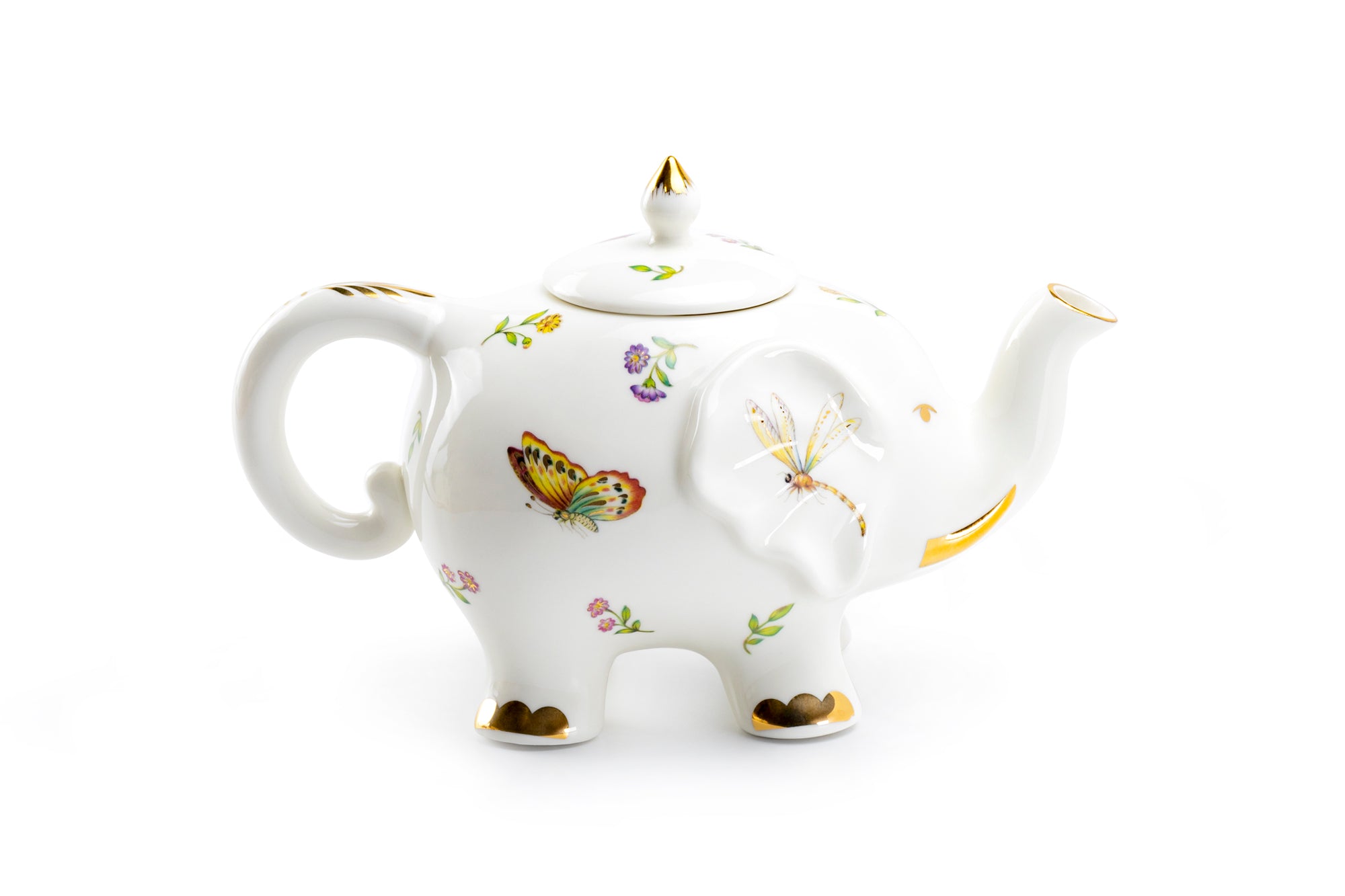 Elegant Porcelain Elephant Designed Teapot shops