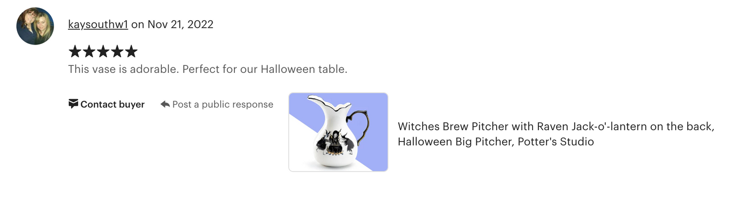 Halloween Witches Brew Pitcher