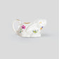 Floral Butterfly Bunny Figurine Fine Porcelain Creamer