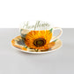 sunflower coffee cup