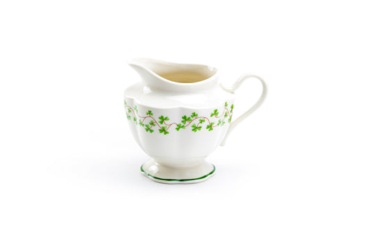 Grace Teaware Shamrock Clover Creamer Pitcher