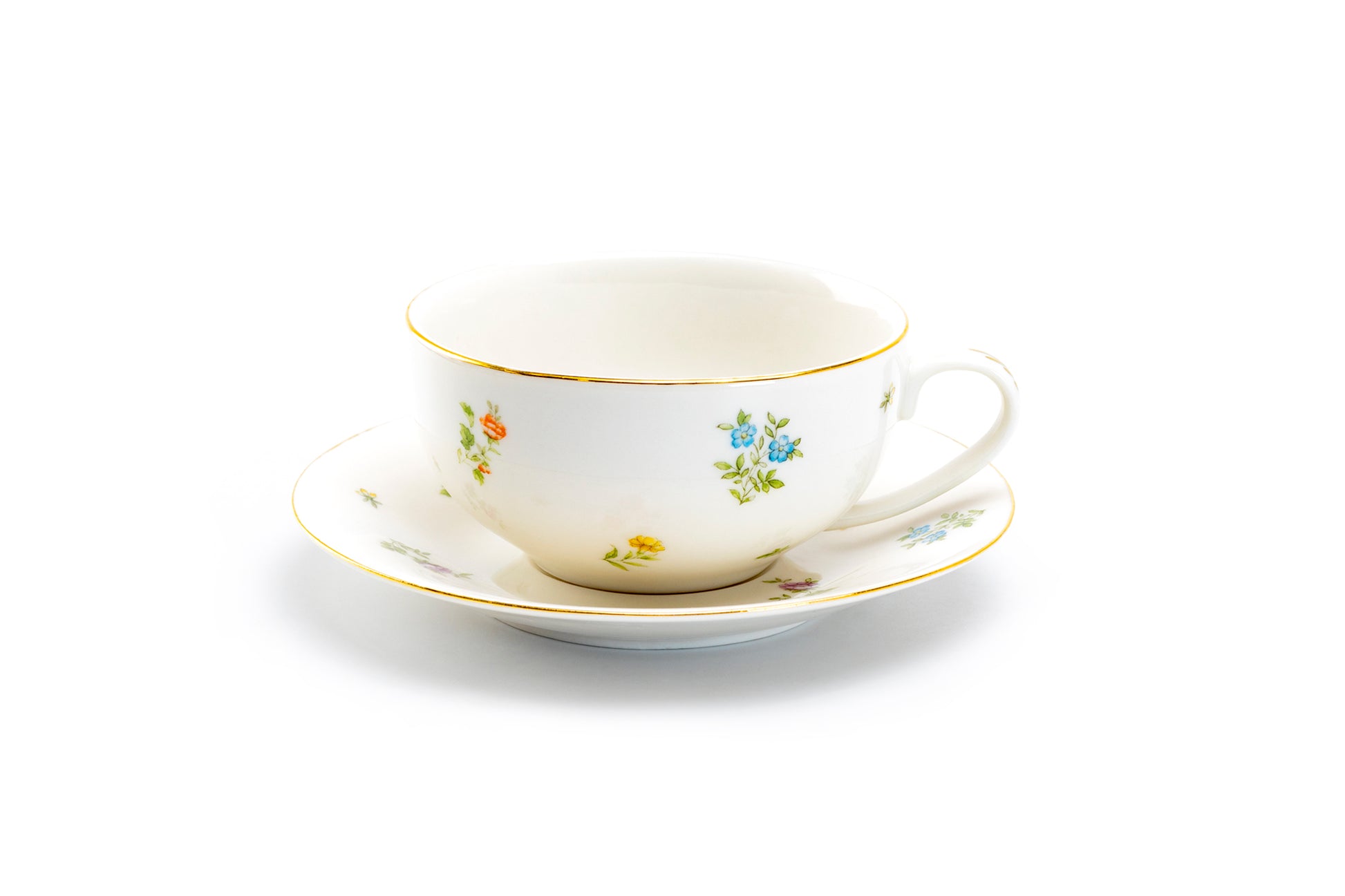 Grace Teaware Spring Floral Fine Porcelain Tea Cup